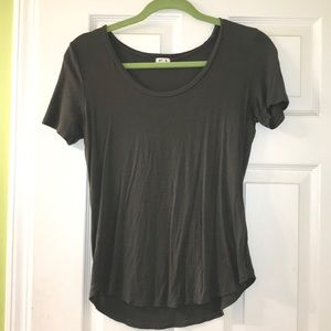 Garage army green shirt